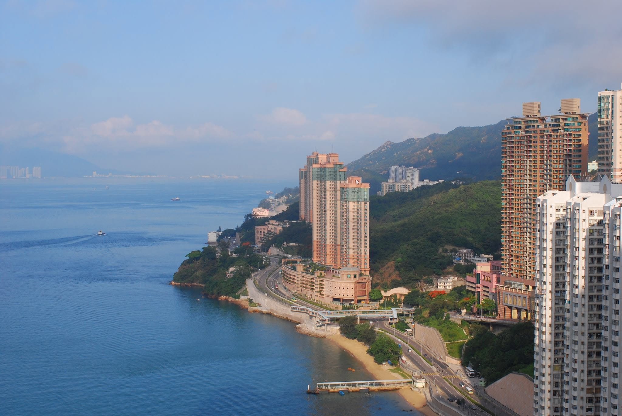 深井海岸線及屋苑景觀